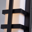 NUVO Lighting 62-873 Grill, Single LED Wall Sconce, Aged Bronze Finish