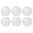 NUVO Lighting 62-1671 10in, LED Disk Light, 5000K, 6 Unit Contractor Pack, White Finish