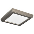 NUVO Lighting 62-1707 Blink Pro, 9W, 5in, LED Fixture, CCT Selectable, Square Shape, Brushed Nickel Finish, 120V