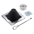 Metallics RJKG10 34" Roof Jack Grey (12" - 28-1