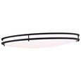 NUVO Lighting 62-1741 Glamour LED 32in, Flush Mount Fixture, Oval Shape, Black Finish, CCT Selectable 3K/4K/5K