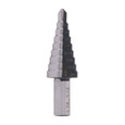 Metallics SD12 Multi Step Drill Bit 1/8 â€“1/2 2 Flute 13 Step (1pc)