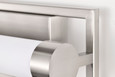 NUVO Lighting 62-1541 Canal Small Vanity, LED, Brushed Nickel Finish, White Acrylic Lens