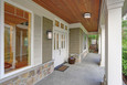 NUVO Lighting 62-652 Willis, LED Outdoor Large Wall with Antique White Glass