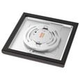 NUVO Lighting 62-1916 Blink Performer, 10W LED, 7in Square Fixture, Bronze Finish, 5 CCT Selectable