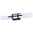 NUVO Lighting 62-874 Grill, Double LED Wall Sconce, Aged Bronze Finish