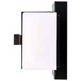 NUVO Lighting 62-874 Grill, Double LED Wall Sconce, Aged Bronze Finish