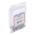 Metallics SP182 Screws 6-32 X 1/2 Ov Sl Wall Plt St-zn (Clam 100)