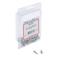 Metallics SP170 Screws 6-32 X 1/2 Ov Sl Wall Plt SS (Clam 100)