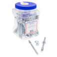 Metallics SWA1236 Anchors 1/2 x 3-3/4" Cracked Concrete (Jar 25)