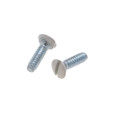 Metallics SP173 Screws 6-32 X 1/2 Ov Sl Wall Plt St-zn (Clam100)