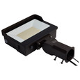 NUVO Lighting 65-543 LED Tempered Glass Flood Light with Bypassable Photocell, CCT Selectable 3K/4K/5K, Wattage Adjustable 100W/125W/150W