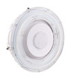 NUVO Lighting 65-631 LED Canopy Fixture, 100W, CCT Selectable, White Finish, 100-277V