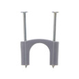 Metallics SES4612 Staples 4/0 Svc Entry Stpl Plastic (Bag 25)