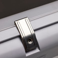 NUVO Lighting 65-825R1 8 Foot, Vapor Proof Linear Fixture with Integrated Microwave Sensor, CCT & Wattage Selectable, IP65 and IK08 Rated, 120V-347V