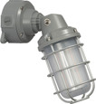 NUVO Lighting 65-172 LED Adjustable Vapor Tight Fixture, 20W, 4000K, Gray Finish, 100-277V