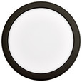 NUVO Lighting 62-1711 Blink Pro, 11W, 7in, LED Fixture, CCT Selectable, Round Shape, Black Finish, 120V