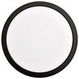 NUVO Lighting 62-1921 Blink Performer, 11W LED, 9in Round Fixture, Black Finish, 5 CCT Selectable