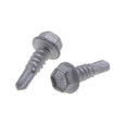 Metallics TX1478M 1/4-14 x 7/8 in. 3/8 Hex Head Metal to Metal Self-Drilling Screws - #1 Drill Point - All-Weather - 1000qty