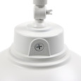 NUVO Lighting 65-660 LED Gooseneck, 30W/40W/50W, CCT Selectable 3K/4K/5K, White, 120-277V, With Photocell
