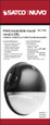 NUVO Lighting 65-750 LED Small Round Wall Pack, 20W, CCT Selectable, Bypassable Photocell, 120-277V, Black Finish
