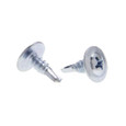 Metallics WDS3M 8 x 1 in. Wafer Head Phillips Drywall Screws - Steel Zinc - 1000qty