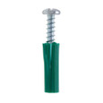 Metallics WAKJ8QD Anchor 1/4" Light Duty Green Collarless Vinyl Wall Anchor Jar w/ 10 x 1 Quadrive 5/16 Hex Head Screw Metallics WAKJ8QD Anchor 1/4" Light Duty Green Collarless Vinyl Wall Anchor Jar w/ 10 x 1 Quadrive 5/16 Hex Head Screw