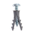 Metallics WAK23T Anchors 1/4 Gry Plas Wall Ancr Kit, 10 (Clam 200)
