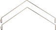 NUVO Lighting 65-501 LED 2ft Linear Hi-Bay, 80W, 4000K, 100-277V