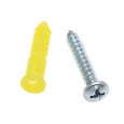 Metallics WAKQUAD Anchors 4-Part Wall Ancr Kit Plas (Trey 165)
