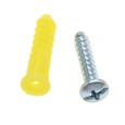 Metallics WAKQUAD Anchors 4-Part Wall Ancr Kit Plas (Trey 165)
