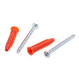 Metallics WAK33 Anchors 1/4 Red Expandet Ny Ancr Kit, (Clam 50 )