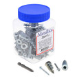 Metallics ZSA1TJ Anchor No.8 Large Self Drilling Wall Anchor Kit W/ Tri-Drive screw Zinc