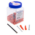 Metallics WAKJ33 Anchors 1/4 Red Expandet Ny Ancr Kit, (Jar 50 )