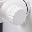 NUVO Lighting 65-710 LED Security Light, Dual Head, White Finish, 3000K