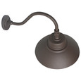 NUVO Lighting 65-662 LED Gooseneck, 30W/40W/50W, CCT Selectable 3K/4K/5K, Bronze, 120-277V, With Photocell