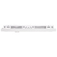 NUVO Lighting 65-1010 LED Linear High-Bay With Interchangeable Lens, 65W/75W/85W Wattage Selectable, 3K/4K/5K CCT Selectable