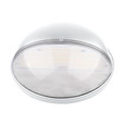 NUVO Lighting 65-752 LED Small Round Wall Pack, 20W, CCT Selectable, Bypassable Photocell, 120-277V, White Finish