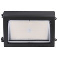 NUVO Lighting 65-754 Emergency Architectural LED Wall Pack, CCT Selectable 3K/4K/5K, Wattage Adjustable, Bypassable Photocell, 120-277V