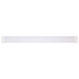 NUVO Lighting 65-833R1 4 Foot, LED Tri-Proof Linear Fixture with Integrated Microwave Sensor, CCT & Wattage Selectable, IP65 and IK08 Rated, 120V-347V