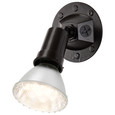 NUVO Lighting SF76-521 1-Light, 5in, Flood Light, Exterior, PAR38 with Adjustable Swivel, Bronze Finish