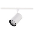 NUVO Lighting TH202 1-Light, R30, Track Head, Straight Cylinder, White Finish