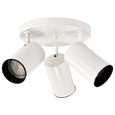 NUVO Lighting SF76-416 3 Light, R20, Straight Cylinder, White Finish