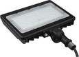 NUVO Lighting 65-537R1 LED Large Flood Light, 50W, 3000K, Bronze Finish, 100V-277V, Dimmable