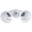 NUVO Lighting SF77-488 2 Light, 15in, Flood Light, Exterior, PAR38 with Adjustable Swivel, White Finish