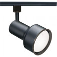 NUVO Lighting NUV-TH205 1 Light - R20 - Track Head - Step Cylinder - Black Finish
