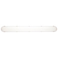 NUVO Lighting 65-821R1 4 Foot, Vapor Proof Linear Fixture, CCT & Wattage Selectable, IP65 and IK08 Rated, 0-10V Dimming, 120V-347V