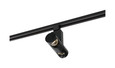 NUVO Lighting TH480 LED, 24W Track Head, Dual Pipe, Black, 24 degree Beam Angle