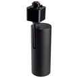 NUVO Lighting NUV-TH602 10 Watt - LED Commercial Track Head - Black - Cylinder - 24 Degree Beam Angle