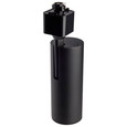 NUVO Lighting TH602 10W, LED Commercial Track Head, Black, Cylinder, 24 degree Beam Angle